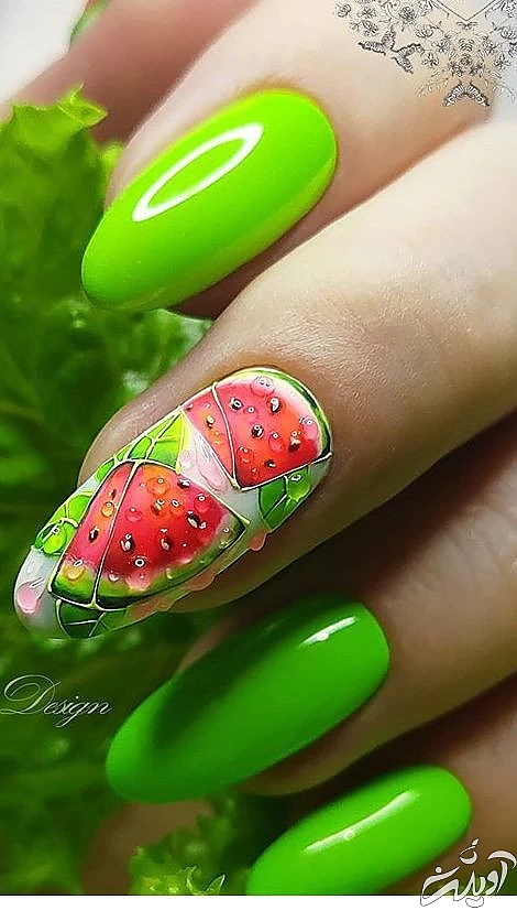 مدل ناخن شب یلدا شیک